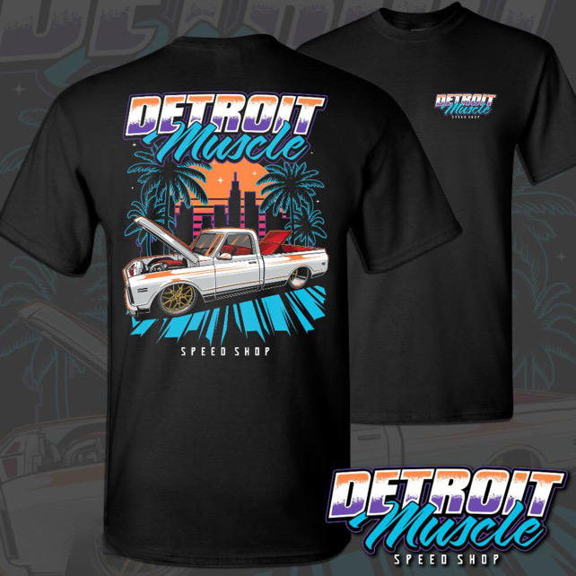 Detroit Muscle Retro T-Shirt